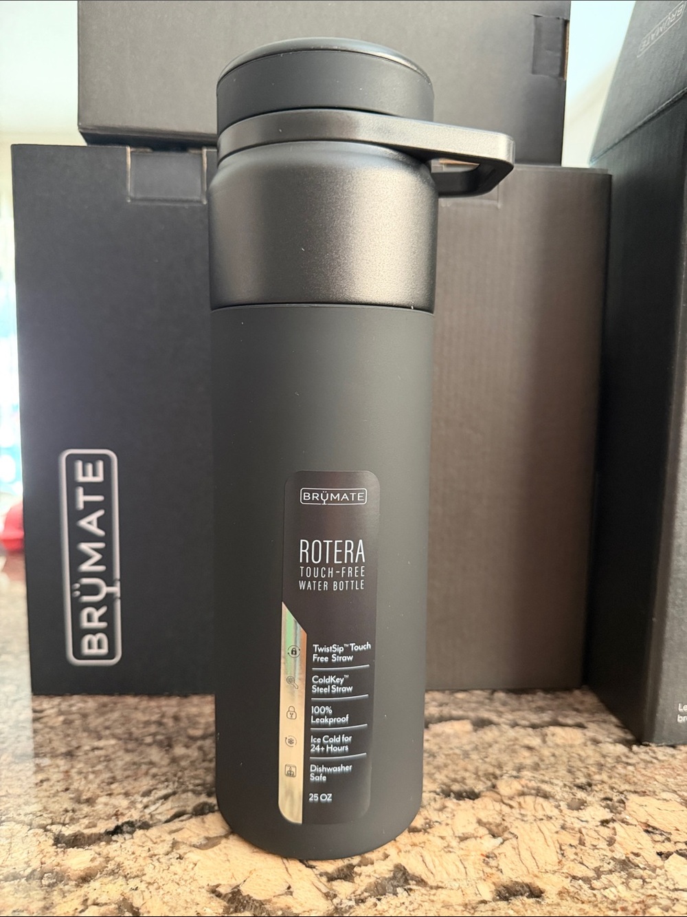 BrüMate 25oz Rotara - Matte Black